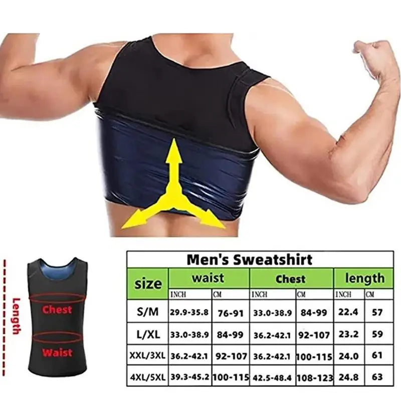 Men's Sauna Vest