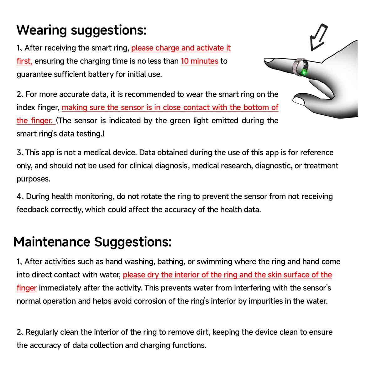 Smart Health Ring